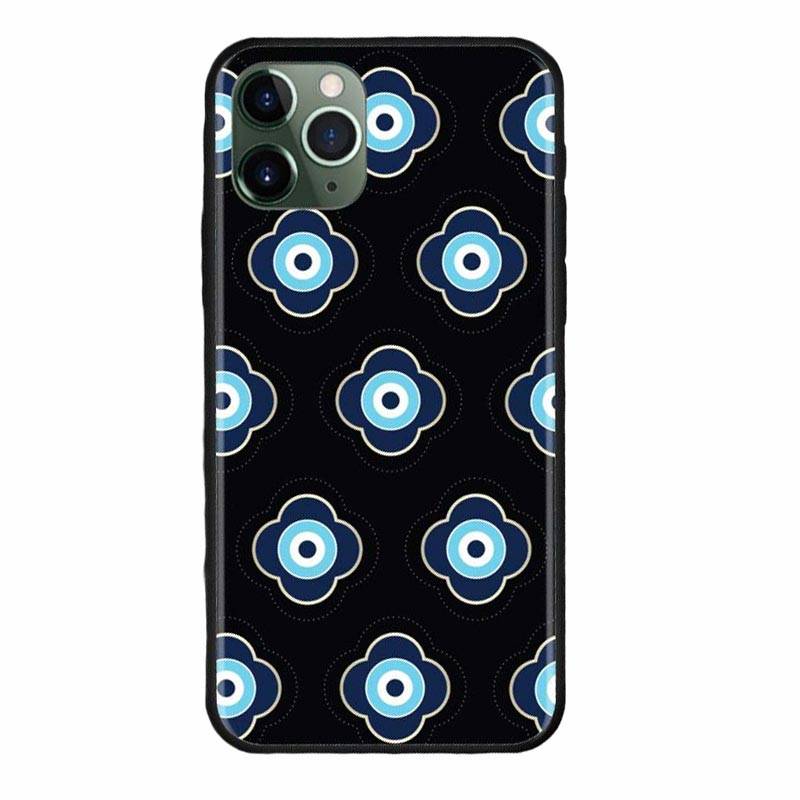 Coque iPhone oeil bleu