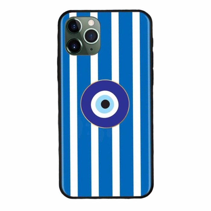 Coque iPhone oeil bleu