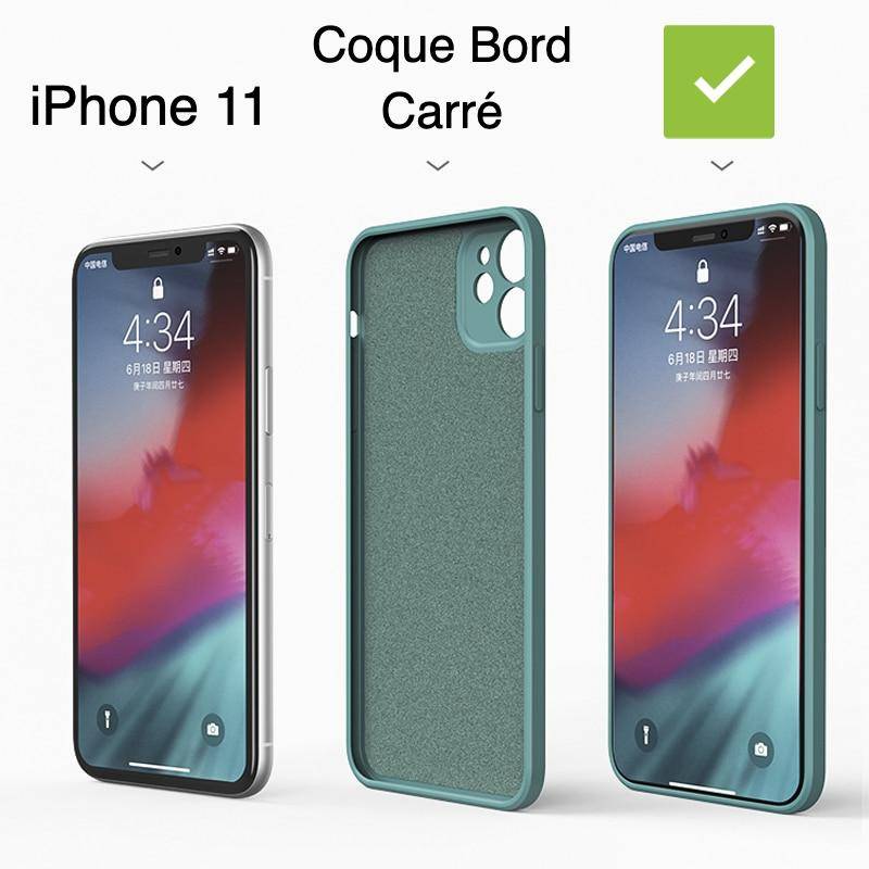 coque iPhone carre de luxe