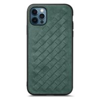Coque iPhone Cuir Alcantara (Vert)