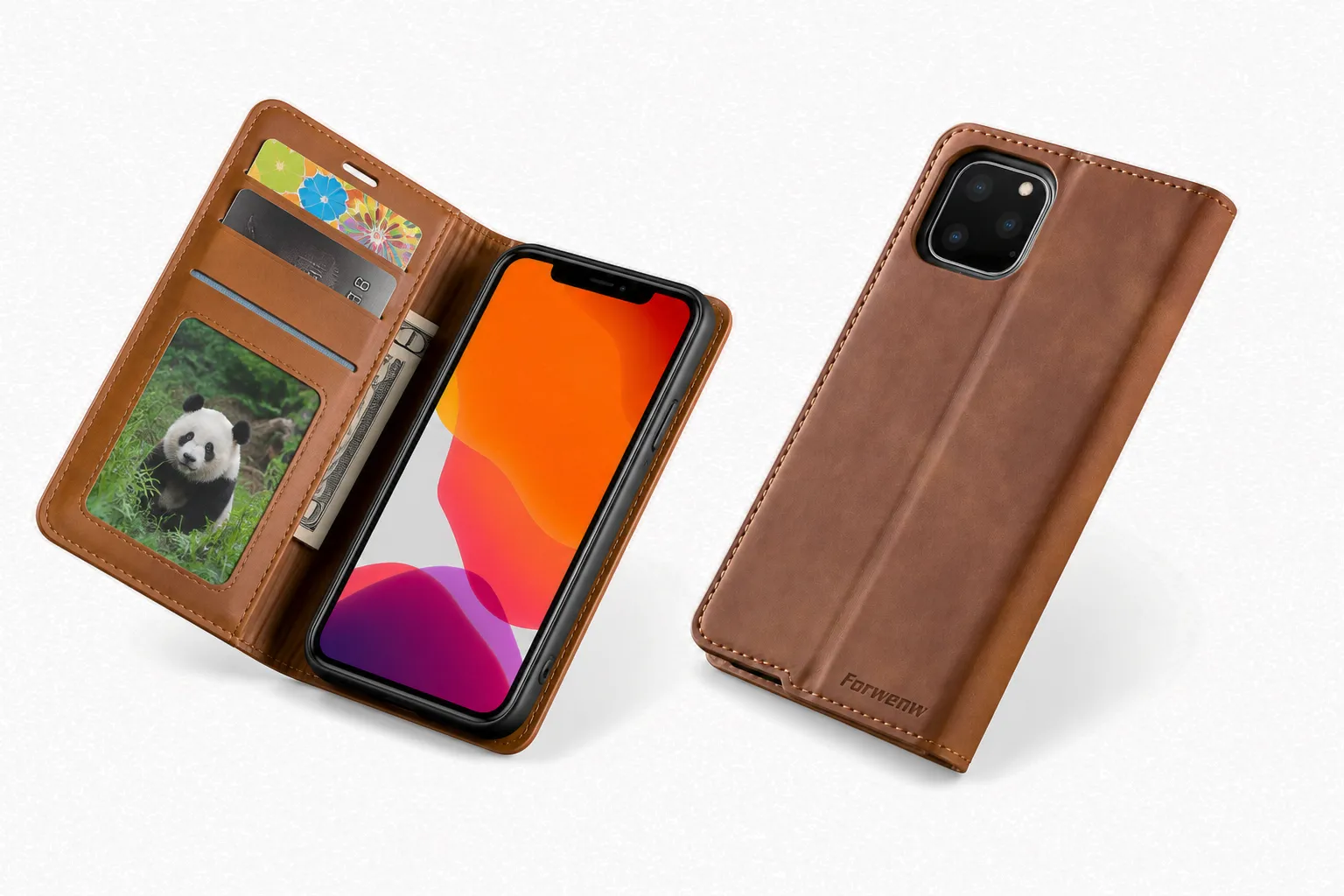 Étui Cuir iPhone 12