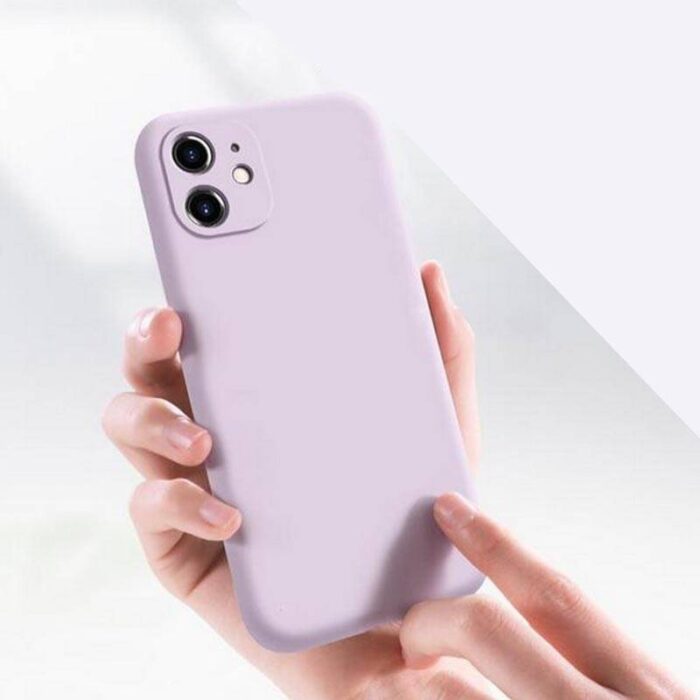 Coque iPhone XS microfibre