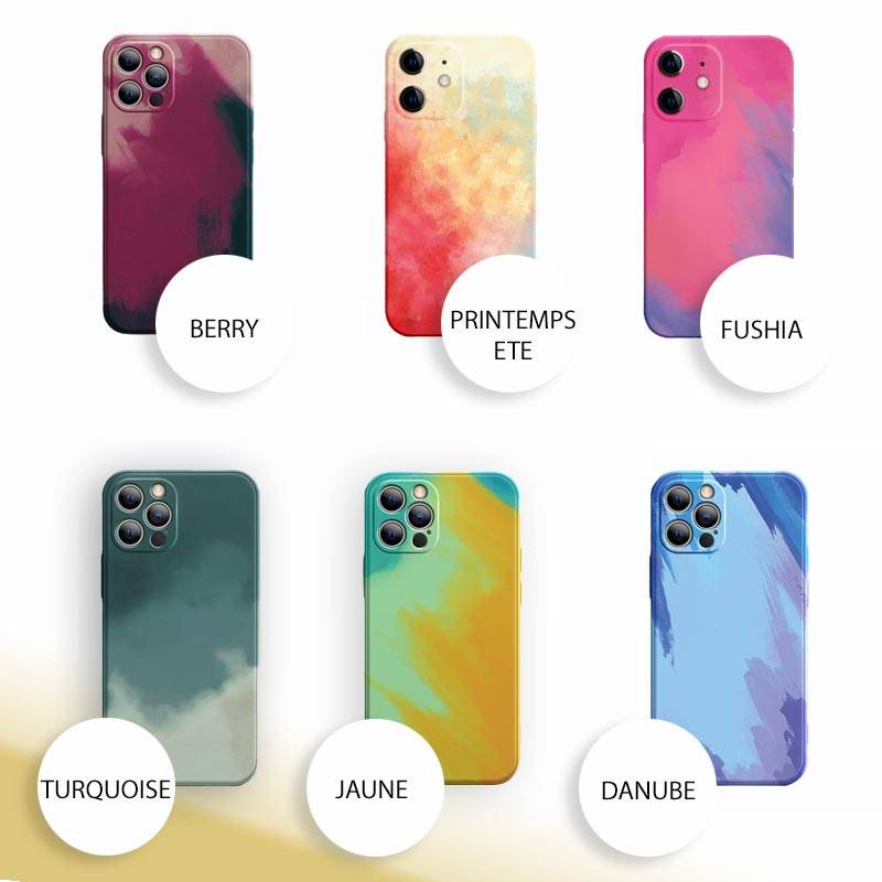 coque iPhone peinture