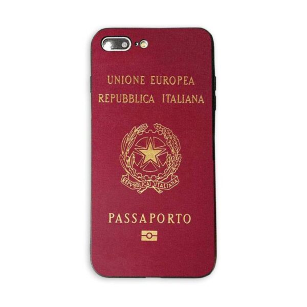Coque passeport Italien