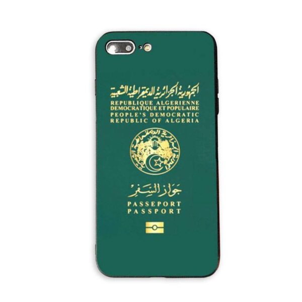 Coque passeport algérien