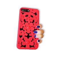Coque iPhone Fleur en relief