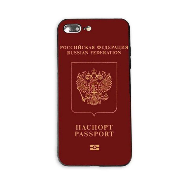 Coque Passeport Russe