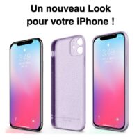 Coque iPhone 11 Silicone liquide