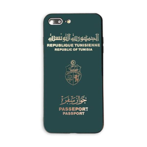 Coque passeport Tunisien