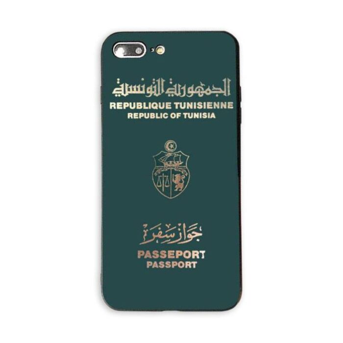 Coque passeport Tunisien