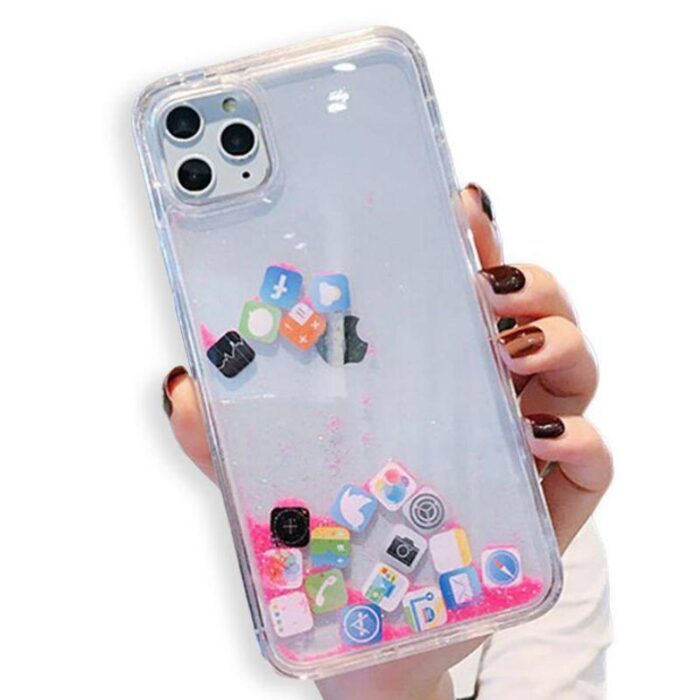 Coque iPhone XR transparente motif