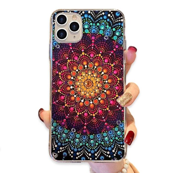 Coque iPhone Mandala Bouddha