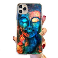 Coque iPhone Bouddha peinture