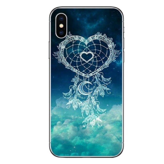 Coque iPhone attrape rêve et coeur