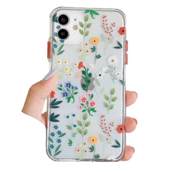 Coque iPhone fleur