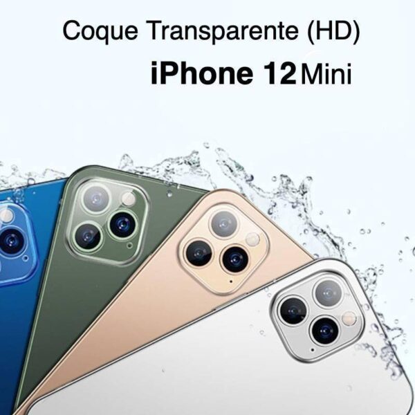 Coque transparente pour iPhone 12 Mini