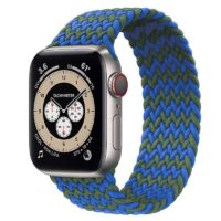 Bracelet pour Apple Watch tressé (Indigo)