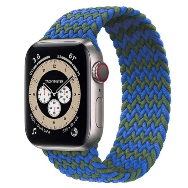 Bracelet pour Apple Watch tressé (Indigo)