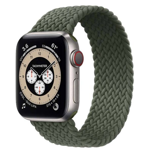 Bracelet Apple Watch Vert Militaire