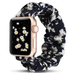 Bracelet Chouchou Apple Watch Marguerite