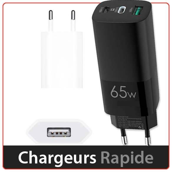 chargeur rapide pour telephone