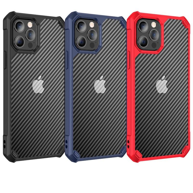 Coque iPhone fibre de carbone - 3 couleurs