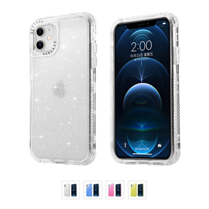 Coque iPhone 11 Brillante - silver