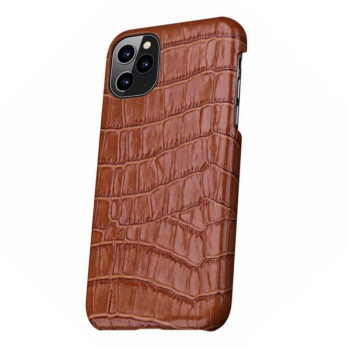 Coque iPhone Crocodile véritable