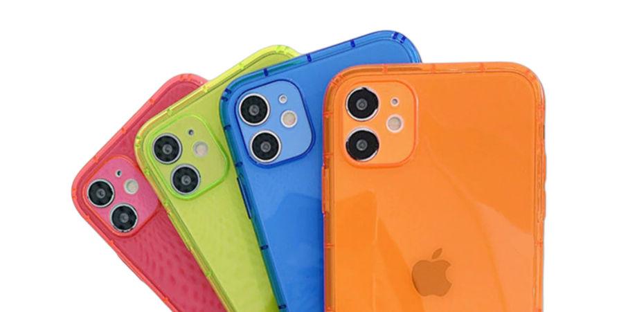 Coque silicone iPhone - différentes couleurs
