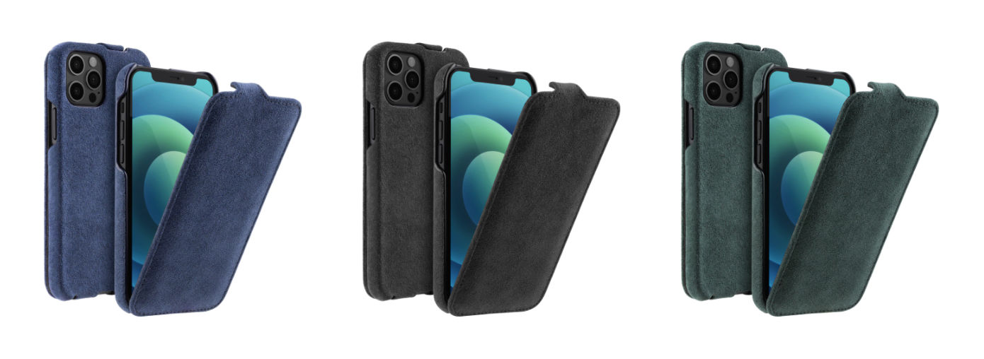 Coque iPhone 12 Pro Max Alcantara | 3 couleurs