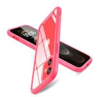 Coque iPhone 11 rose fluo