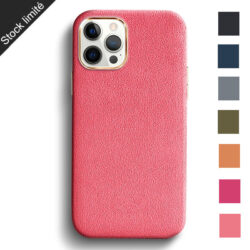 Coque iPhone 12 Pro Alcantara