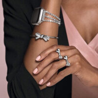 Apple Watch bijou argent et strass