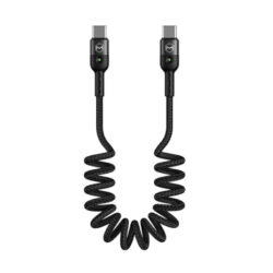 Cable USB type c spirale