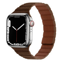 Bracelet Cuir Slim Brun