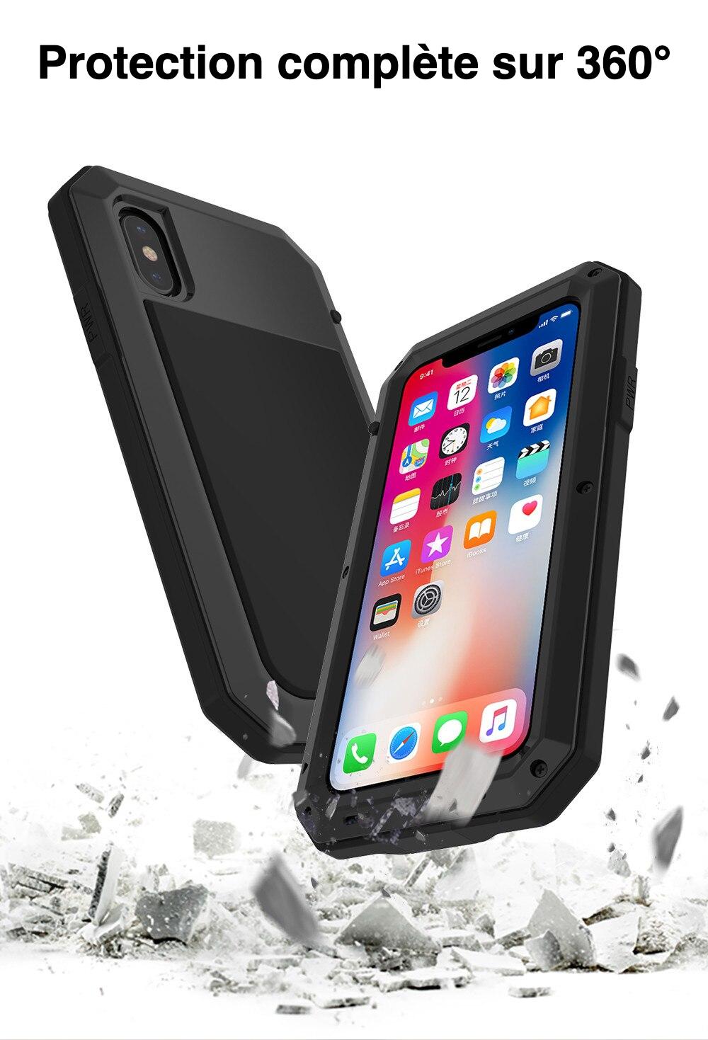 Coque antichoc pour iPhone