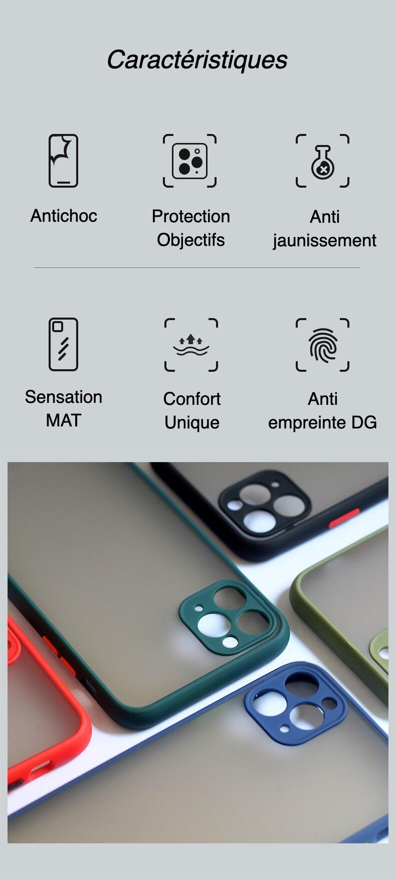 Coque transparente iPhone XR