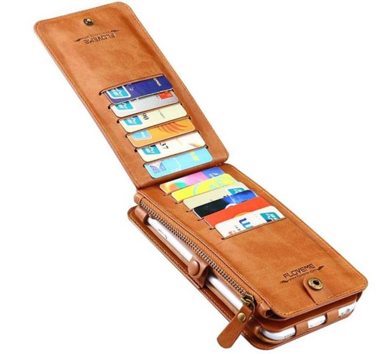 Portefeuille iPhone Cuir - iZPhone