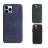 Coque iPhone 13 Pro Alcantara
