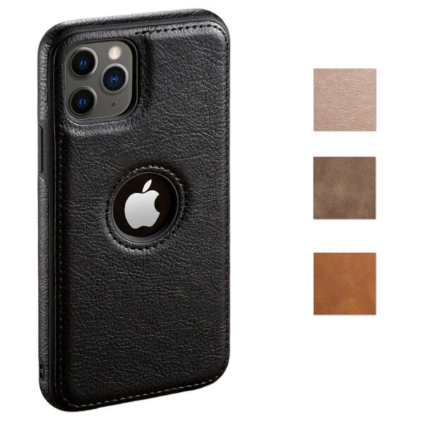 Coque iPhone Cuir Luxe