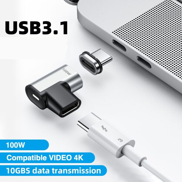 Adaptateur magnétique USB C
