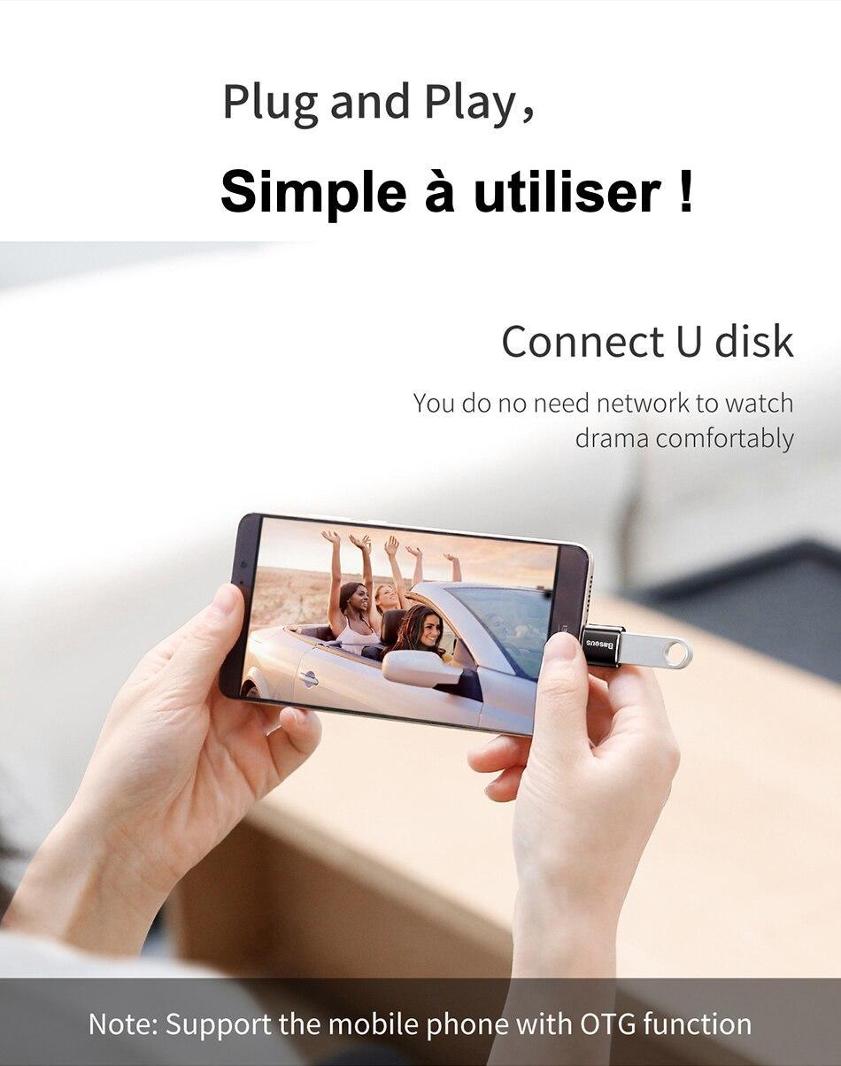 Adaptateur USB C vers USB femelle