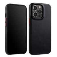 Coque iPhone 13 Cuir noir