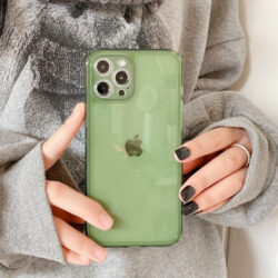 Coque iPhone 12 Vert