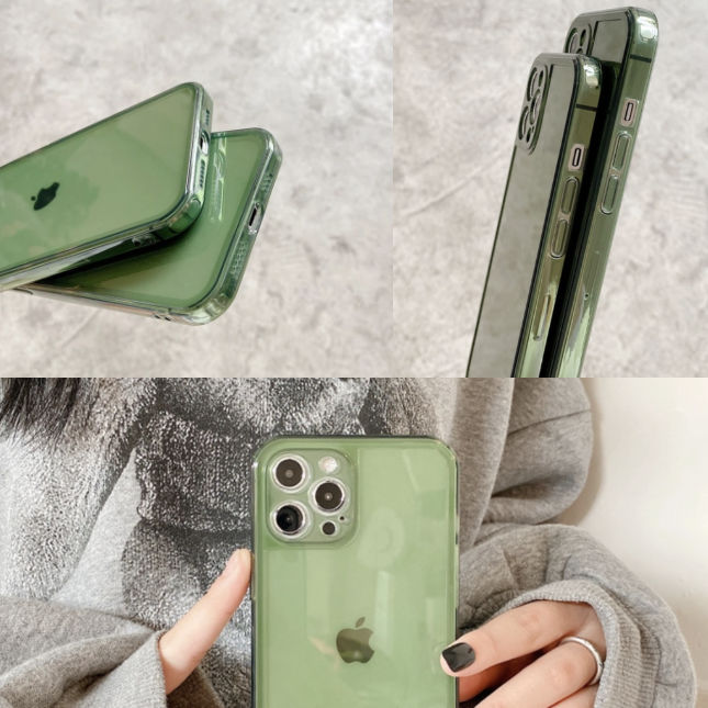 coque iPhone vert