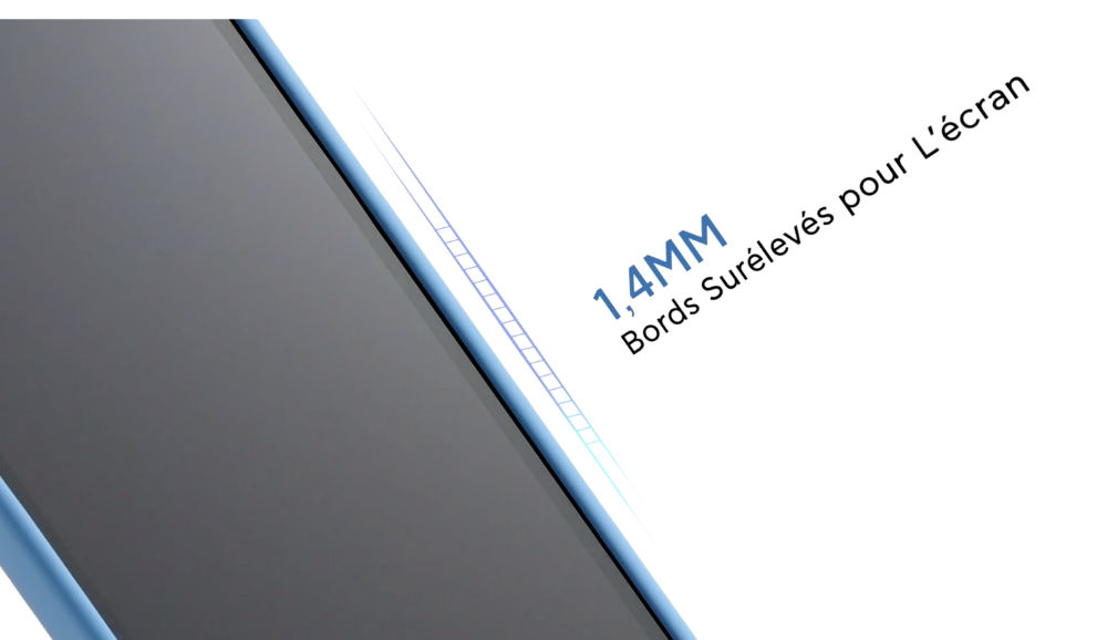 coque-iphone-13-bleu-protection-ecran