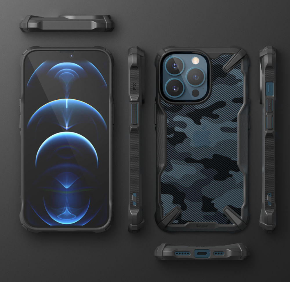 Coque camouflage antichoc iPhone 13 Pro