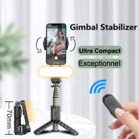 stabilisateur téléphone avec LED