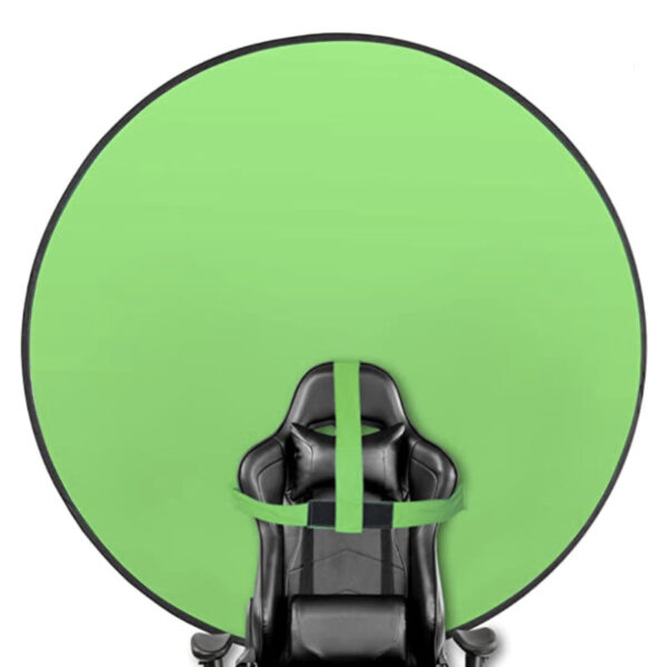 fond vert fauteuil