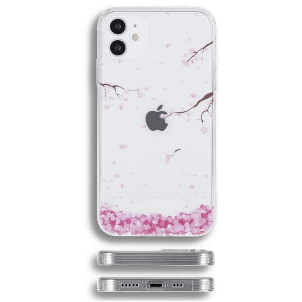 Coque iPhone 11 Transparente Fleurs